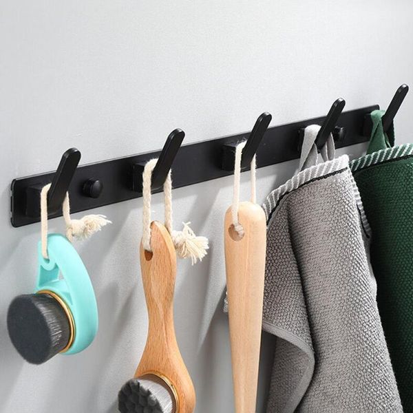 hooks & rails a9lb wall mounted rack with 3/4/5/6 aluminum hanger for kitchen bathroom hanging towel coat hat bag robe storage
hooks & rails a9lb wall mounted rack with 3/4/5/6 aluminum hanger for kitchen bathroom hanging towel coat hat bag robe storage