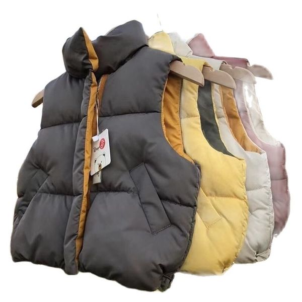 vidmid children's stand collar down cotton vest boys and girls wear western style children coats clothes p5008 211203, Camo
vidmid children's stand collar down cotton vest boys and girls wear western style children coats clothes p5008 211203, Camo