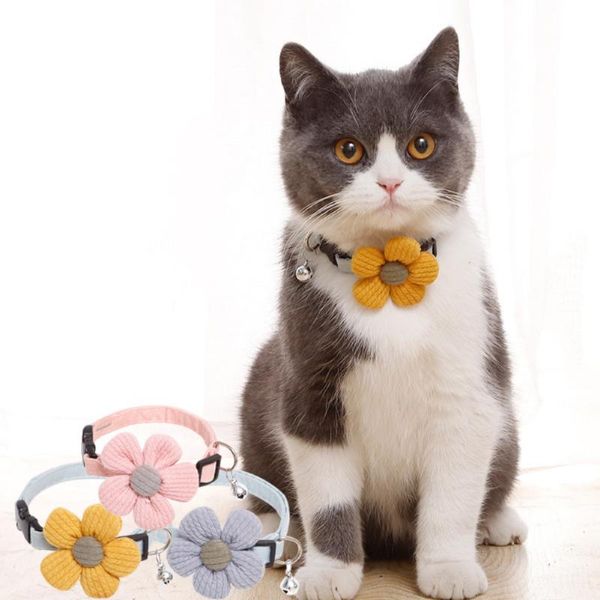 cat collars & leads creativity flower collar with bell safety breakaway small dog cute adjustable for puppy kittens necklace accessories
cat collars & leads creativity flower collar with bell safety breakaway small dog cute adjustable for puppy kittens necklace accessories