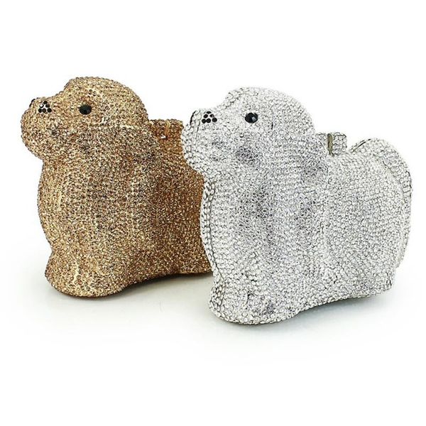 evening bags white/gold crystal dog shape women purses and handbags luxury ladies clutch bag fashion diamond female hollow out purse
evening bags white/gold crystal dog shape women purses and handbags luxury ladies clutch bag fashion diamond female hollow out purse