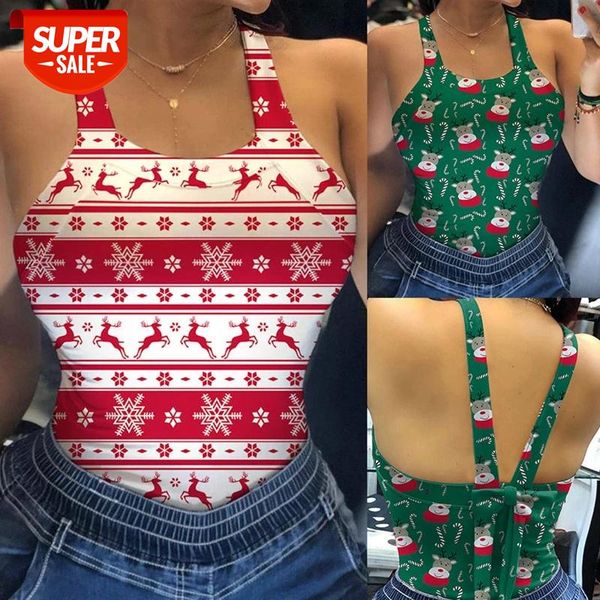 xmas sleeveless bodycon tank women christmas deer printed women casual off shoulder slim camis backless bow vest #fl3r, White
xmas sleeveless bodycon tank women christmas deer printed women casual off shoulder slim camis backless bow vest #fl3r, White