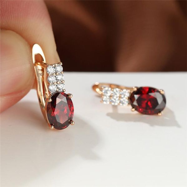 hoop & huggie luxury crystal oval stone earrings vintage rose gold engagement elegant pink zircon for women bridal gift, Golden;silver
hoop & huggie luxury crystal oval stone earrings vintage rose gold engagement elegant pink zircon for women bridal gift, Golden;silver