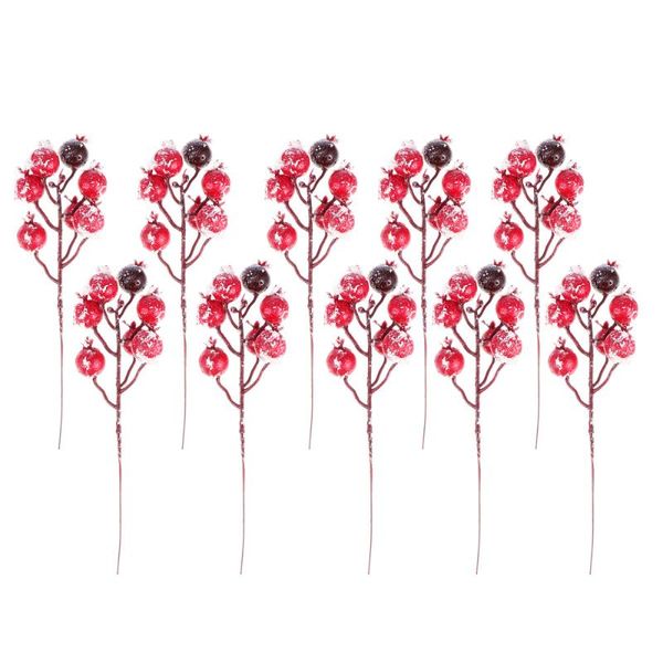 party decoration 10pcs simulation christmas berries branch ornament decorations
party decoration 10pcs simulation christmas berries branch ornament decorations