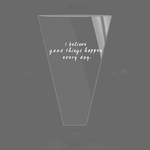 gift wrap 50pcs transparent flower bouquet bags with letter printing sleeve clear cellophane rose packaging
gift wrap 50pcs transparent flower bouquet bags with letter printing sleeve clear cellophane rose packaging