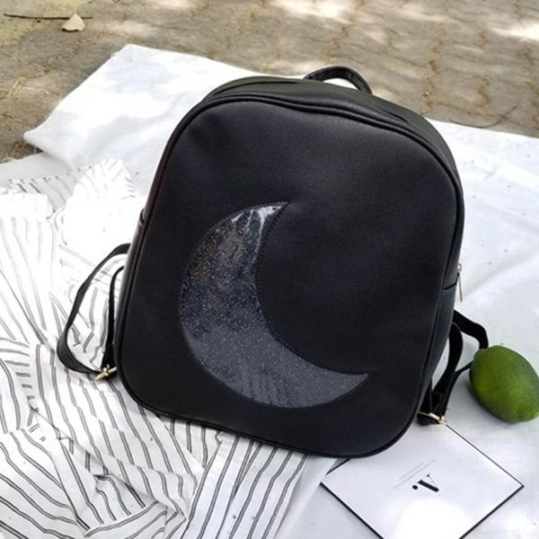 outdoor bags moon transparent backpack for womens pu leather candy color harajuku small school shoulder bag teenage girls #40
outdoor bags moon transparent backpack for womens pu leather candy color harajuku small school shoulder bag teenage girls #40