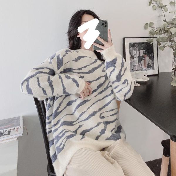 women's sweaters women sweater pullover tiger pattern long slever knitted stitch casual sweters autumn winter, White;black
women's sweaters women sweater pullover tiger pattern long slever knitted stitch casual sweters autumn winter, White;black