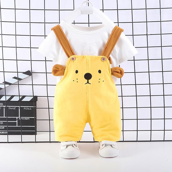 2021 new summer newborn for the child boys thin t-shirts belts baby suit children's clothes sports outfits gadp, White
2021 new summer newborn for the child boys thin t-shirts belts baby suit children's clothes sports outfits gadp, White