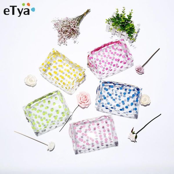 cosmetic bags & cases fashion travel dot clear pvc toiletry case makeup bag bath wash make up box necessary beauty organizer
cosmetic bags & cases fashion travel dot clear pvc toiletry case makeup bag bath wash make up box necessary beauty organizer