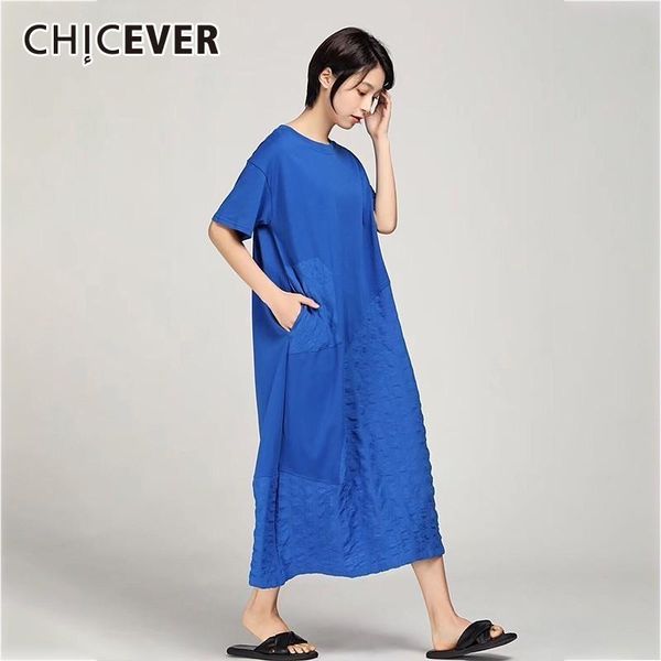 party dresses chicevrer spring casual solid women dress o neck short sleeve pockets loose oversize pleated hem mid-calf female 20210, White;black
party dresses chicevrer spring casual solid women dress o neck short sleeve pockets loose oversize pleated hem mid-calf female 20210, White;black