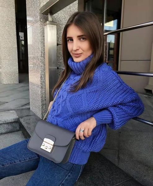 women's sweaters solid color high neck long-sleeved twist knit sweater pullover autumn and winter ladies casual multicolor, White;black
women's sweaters solid color high neck long-sleeved twist knit sweater pullover autumn and winter ladies casual multicolor, White;black