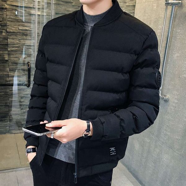 winter new casual youth trend stand collar coat men's thickened jacket fashion warm cotton padded, Black;brown
winter new casual youth trend stand collar coat men's thickened jacket fashion warm cotton padded, Black;brown