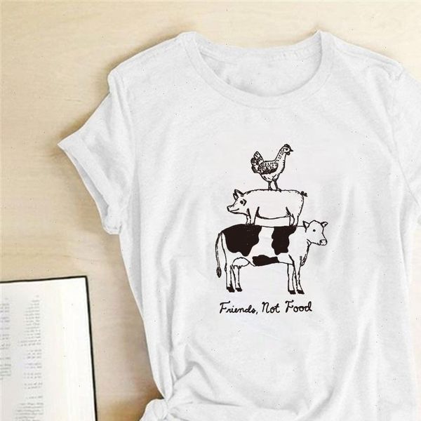 friends not food printing t shirts women shirt summer cute shirts for ladies tshirts cotton women harajuku tee camisetas mujer, White
friends not food printing t shirts women shirt summer cute shirts for ladies tshirts cotton women harajuku tee camisetas mujer, White