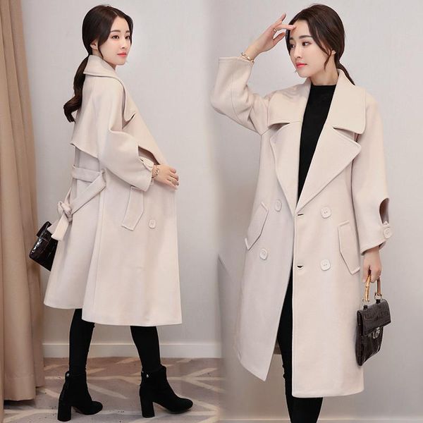 women's wool & blends nicesense casaco feminino abrigos mujer invierno 2021 winter coat women sobretudo overcoat manteau femme hiver, Black
women's wool & blends nicesense casaco feminino abrigos mujer invierno 2021 winter coat women sobretudo overcoat manteau femme hiver, Black