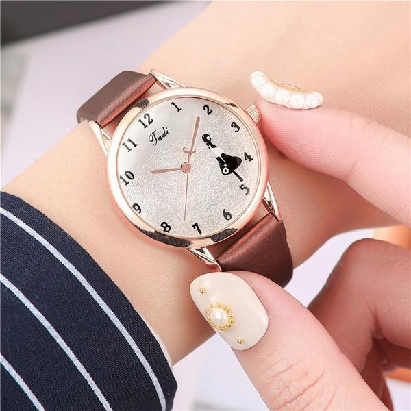 wristwatches elegant girl ladies fashion quartz wrist watch 2021 luxury diamond women watches casual female dress clock horloges vrouwen, Slivery;brown
wristwatches elegant girl ladies fashion quartz wrist watch 2021 luxury diamond women watches casual female dress clock horloges vrouwen, Slivery;brown