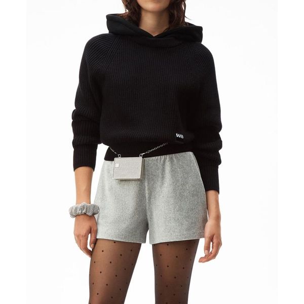 women's sweaters autumn winter fashion 11.25 casual keep warm cotton knit short hooded pullover sweater, White;black
women's sweaters autumn winter fashion 11.25 casual keep warm cotton knit short hooded pullover sweater, White;black