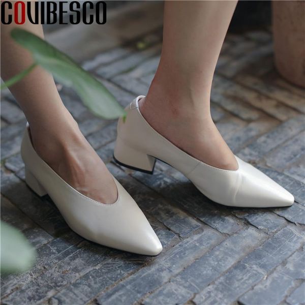 dress shoes covibesco concise fashion shallow genuine leather women's pointed toe high heels pumps est party prom woman, Black
dress shoes covibesco concise fashion shallow genuine leather women's pointed toe high heels pumps est party prom woman, Black