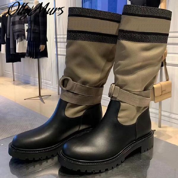 boots ollymurs button deco women knee shoes patchwork woman slip-on mixed color fashion flat, Black
boots ollymurs button deco women knee shoes patchwork woman slip-on mixed color fashion flat, Black