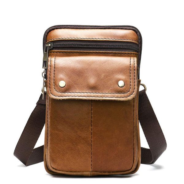 waist bags full-grain leather mobile phone bag men's wear belt running retro casual shoulder 8328
waist bags full-grain leather mobile phone bag men's wear belt running retro casual shoulder 8328