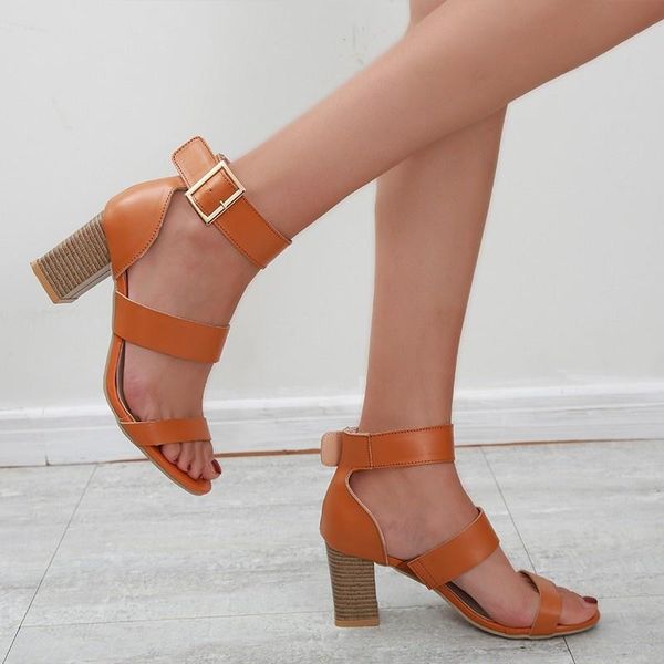 dress shoes women's sandals concise style france romantic elegant ladies pumps plus size ankle buckle strap modern female block heels, Black
dress shoes women's sandals concise style france romantic elegant ladies pumps plus size ankle buckle strap modern female block heels, Black
