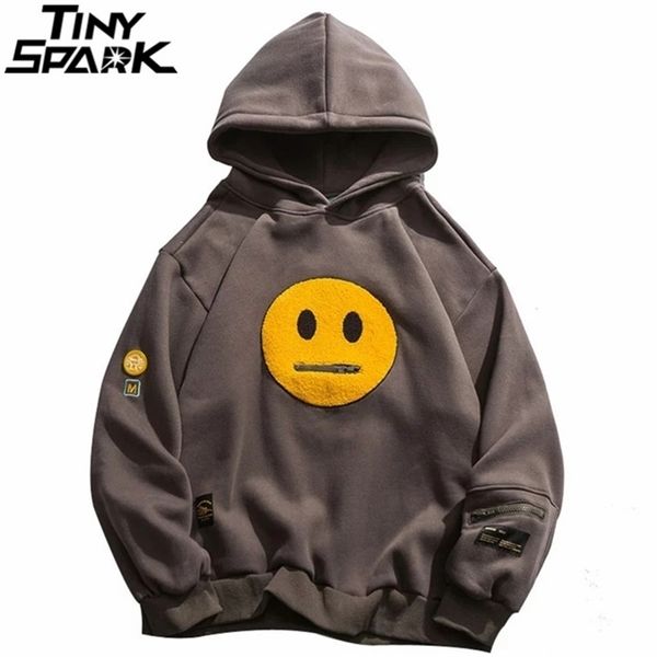 men hip hop hoodie streetwear sweatshirt zipper pocket patches harajuku cotton fleece hooded pullover grey white 220307, Black
men hip hop hoodie streetwear sweatshirt zipper pocket patches harajuku cotton fleece hooded pullover grey white 220307, Black