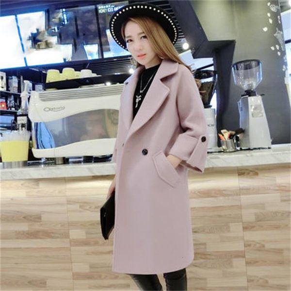 coating of women's winter wear 2021 new korean women wool woman's spring coat and self-tending autumn q5vz, Black
coating of women's winter wear 2021 new korean women wool woman's spring coat and self-tending autumn q5vz, Black