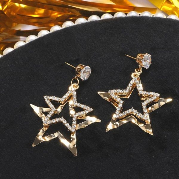 dangle & chandelier fashion vintage gold star hanging earrings for women 2021 statement drop simple geometric matte wedding jewelry, Silver
dangle & chandelier fashion vintage gold star hanging earrings for women 2021 statement drop simple geometric matte wedding jewelry, Silver