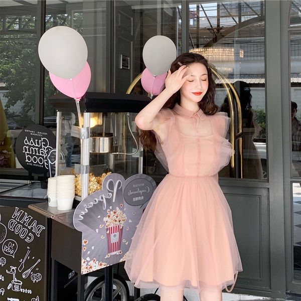 2021 new women's pink mesh summer , knee length, beveled lapel, solid color, pleated, slim, new, casual hukb, Black;gray
2021 new women's pink mesh summer , knee length, beveled lapel, solid color, pleated, slim, new, casual hukb, Black;gray
