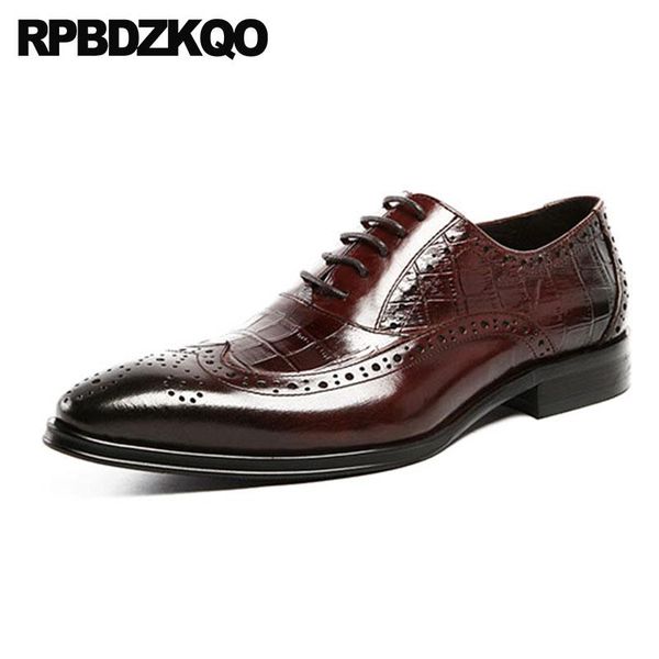 dress shoes oxfords brand wedding burgundy lace up brush genuine leather men pointed toe runway italian brogue black wingtip
dress shoes oxfords brand wedding burgundy lace up brush genuine leather men pointed toe runway italian brogue black wingtip