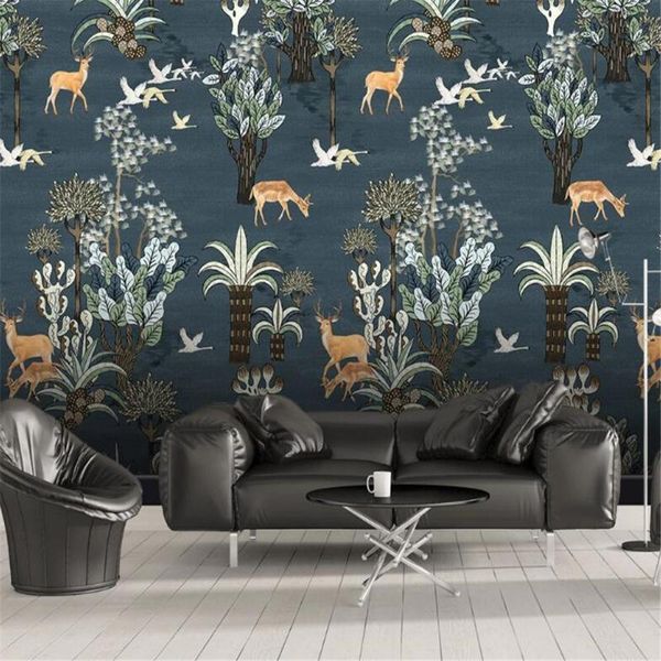 wallpapers milofi custom po wallpaper 3d printing medieval simple hand-painted elk tree bedroom background wall
wallpapers milofi custom po wallpaper 3d printing medieval simple hand-painted elk tree bedroom background wall