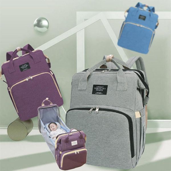 diaper bags fashion bag multifunctional baby folding bed rucksack mom dads backpack maternity nursing handbag stroller knapsack
diaper bags fashion bag multifunctional baby folding bed rucksack mom dads backpack maternity nursing handbag stroller knapsack