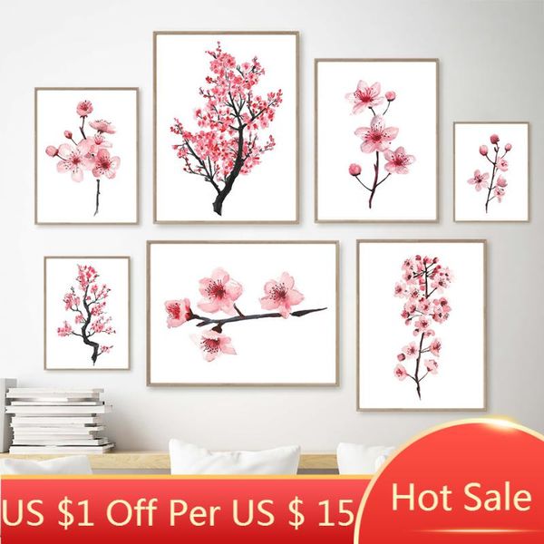 paintings canvas painting blooming pink flowers sakura branches wall art nordic posters and prints pictures for living room decor
paintings canvas painting blooming pink flowers sakura branches wall art nordic posters and prints pictures for living room decor