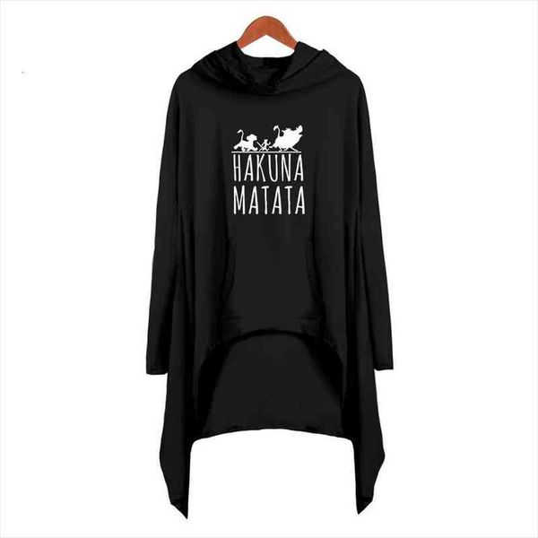 the lion king hakuna matata printed spring black women hooded sweatshirt dress casual cotton clothes fashion harajuku dress
the lion king hakuna matata printed spring black women hooded sweatshirt dress casual cotton clothes fashion harajuku dress