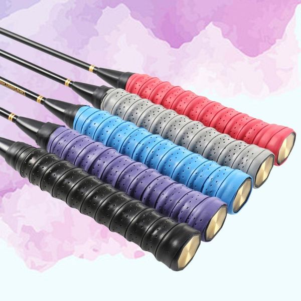 10pcs tennis badminton racket grip tape anti racket grip wrap overgrip tape for sports fishing pole jump rope (assorte, Yellow;black
10pcs tennis badminton racket grip tape anti racket grip wrap overgrip tape for sports fishing pole jump rope (assorte, Yellow;black
