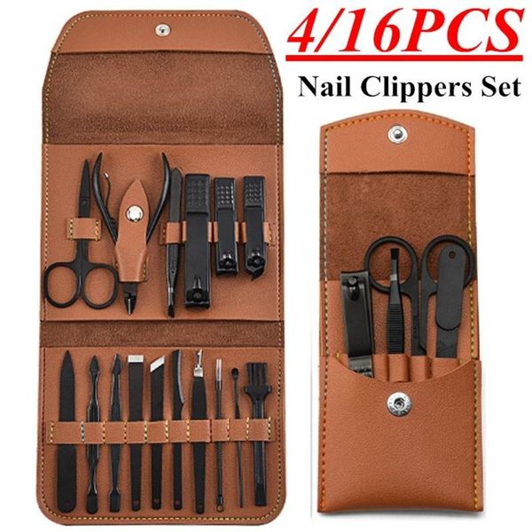 nail art kits 4/16pcs/set stainless steel clippers set professional scissors suit with bag trimmer manicure cutter for tools
nail art kits 4/16pcs/set stainless steel clippers set professional scissors suit with bag trimmer manicure cutter for tools