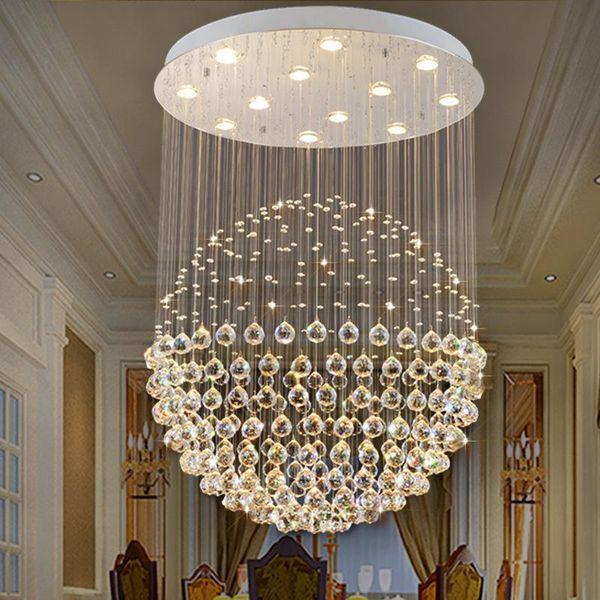 chandeliers round crystal ceiling chandelier for living dining room bedroom ball design lamp led cristal lustre home decor light fixture
chandeliers round crystal ceiling chandelier for living dining room bedroom ball design lamp led cristal lustre home decor light fixture