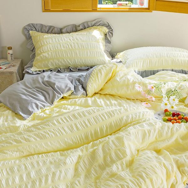 bedding sets seersucker duvet cover set 9 color options bedclothes 4 pieces include bed sheet pillowcase comforter for kids and adult
bedding sets seersucker duvet cover set 9 color options bedclothes 4 pieces include bed sheet pillowcase comforter for kids and adult