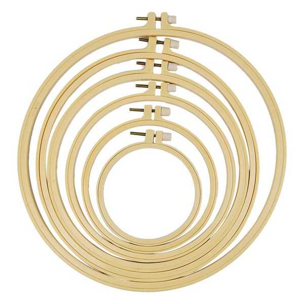 8 sizes plastic embroidery hoops frame diy cross stitch needle craft round loop artificial bamboo frame hoop ring sewing tools, Black
8 sizes plastic embroidery hoops frame diy cross stitch needle craft round loop artificial bamboo frame hoop ring sewing tools, Black