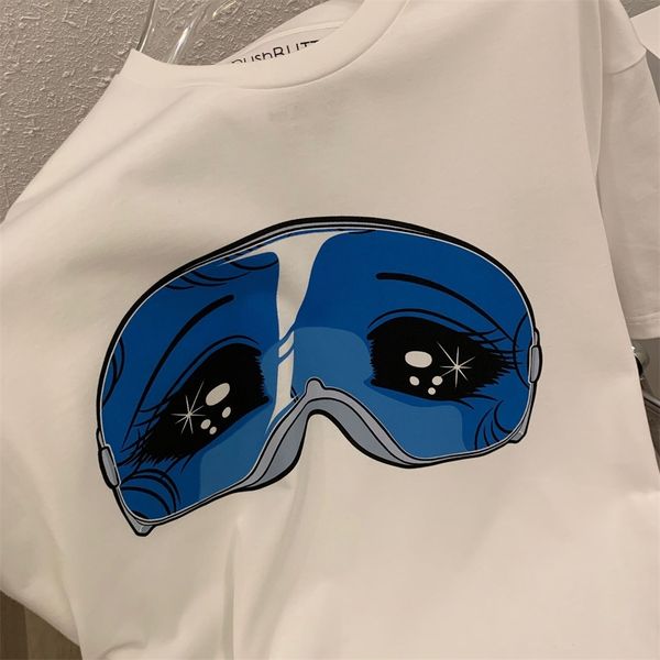 2021 new fashion brand white cartoon cute loose round neck cotton t-shirt ins styleli
2021 new fashion brand white cartoon cute loose round neck cotton t-shirt ins styleli