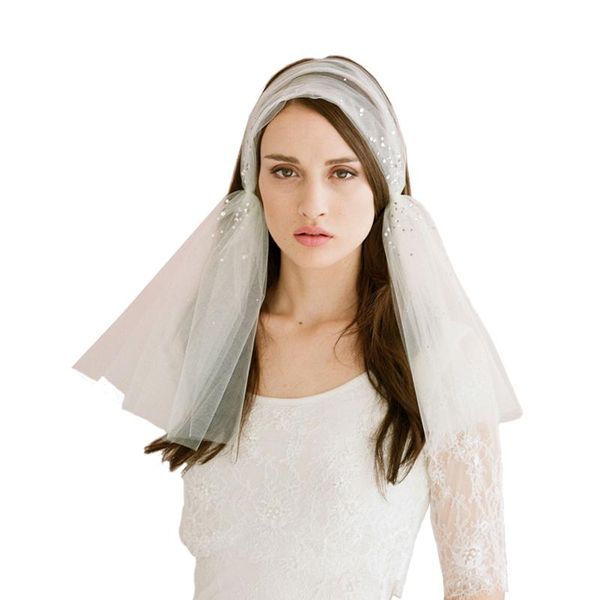 bridal veils romantic shoulder length wedding light ivory beads veil for tulle in high quality, Black
bridal veils romantic shoulder length wedding light ivory beads veil for tulle in high quality, Black