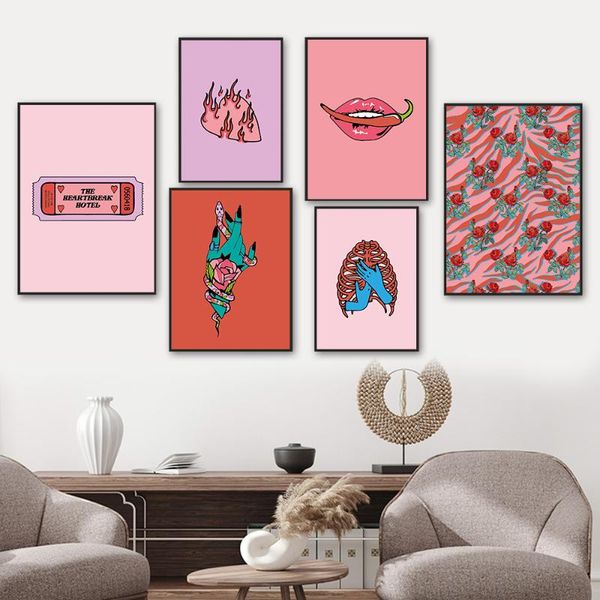 paintings traditional tattoo pink style canvas painting flash art prints nordic abstract wall pictures girls bed room home decor
paintings traditional tattoo pink style canvas painting flash art prints nordic abstract wall pictures girls bed room home decor