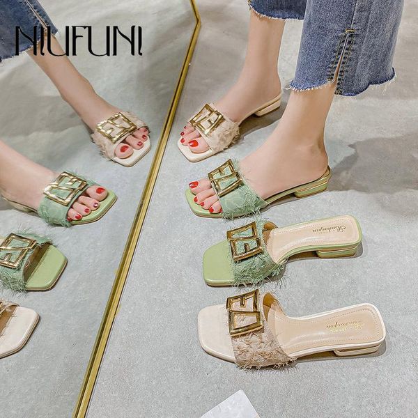 slippers niufuni pumps retro women's summer wear fashion 2021 low heel open toe slides shoes silk slip on sandals casual loafer, Black
slippers niufuni pumps retro women's summer wear fashion 2021 low heel open toe slides shoes silk slip on sandals casual loafer, Black