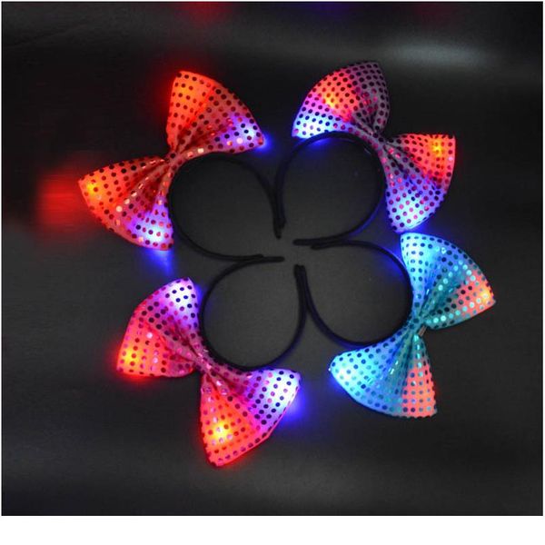 women girl bow knot princess flashing light led headbands hen party hair accessories wedding decoration halloween c qylggr, Blue;red
women girl bow knot princess flashing light led headbands hen party hair accessories wedding decoration halloween c qylggr, Blue;red