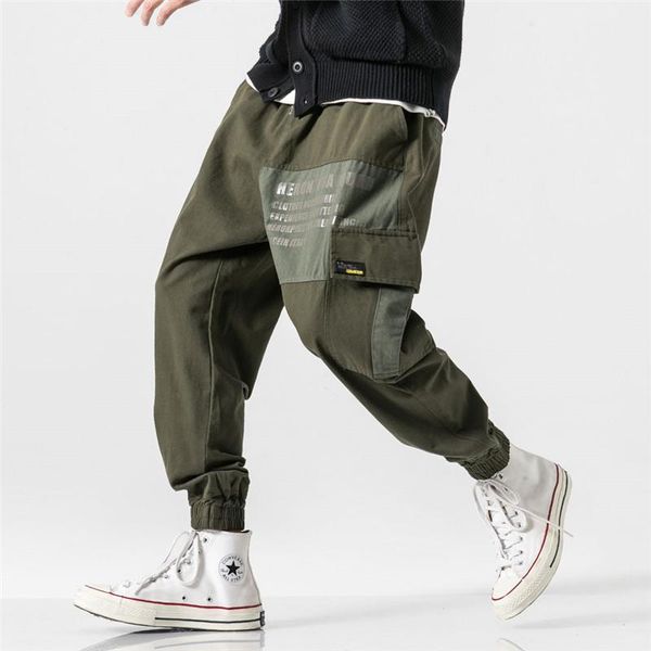 men's pants 2021 spring multi pockets cargo harem hip hop casual male track joggers trousers fashion harajuku men pant, Black
men's pants 2021 spring multi pockets cargo harem hip hop casual male track joggers trousers fashion harajuku men pant, Black