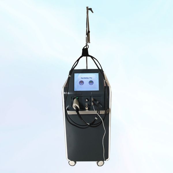 new 755+1064nm two wavelength fiber laser permanent hair removal machine with 5mm-18mm changable spot size awesome price spa use, Black
new 755+1064nm two wavelength fiber laser permanent hair removal machine with 5mm-18mm changable spot size awesome price spa use, Black