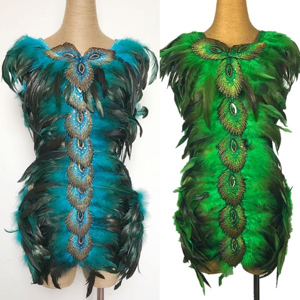 peacock feather nightclub stage bodysuit drag queen costume new dj female singer clothes party dress rave womenswear 1769, Black;red
peacock feather nightclub stage bodysuit drag queen costume new dj female singer clothes party dress rave womenswear 1769, Black;red