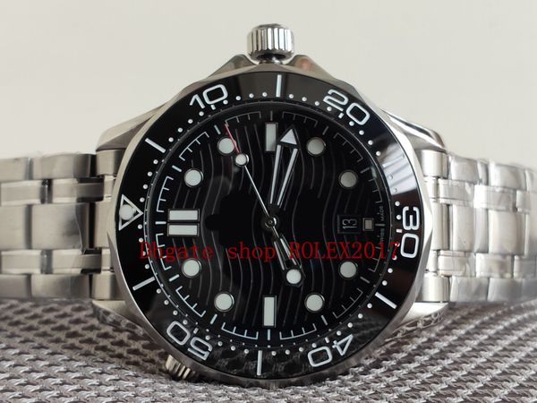 men's black ceramic dial cal.8800 movement 316l stainless steel strap watch 600m automatic 007 luxury watches, Slivery;brown
men's black ceramic dial cal.8800 movement 316l stainless steel strap watch 600m automatic 007 luxury watches, Slivery;brown