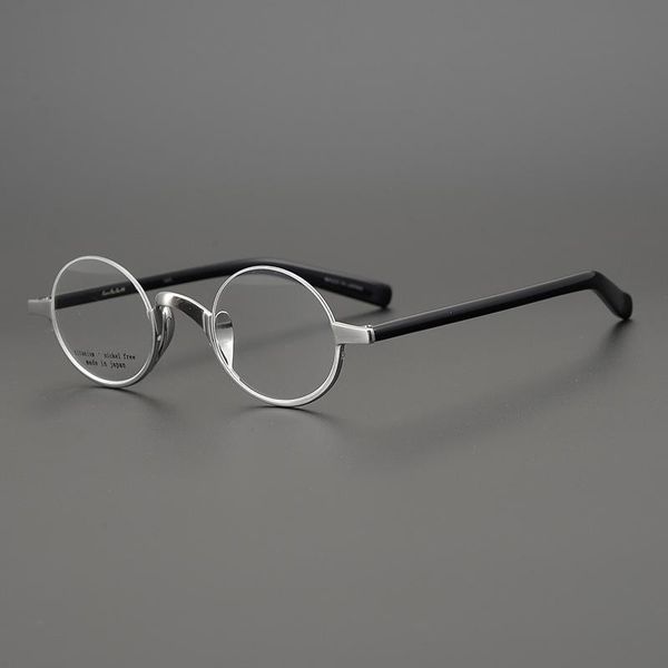fashion sunglasses frames japanese brand lennon titanium round glasses men women handmade ultra-light small frame retro eyeglasses myopia oc, Black
fashion sunglasses frames japanese brand lennon titanium round glasses men women handmade ultra-light small frame retro eyeglasses myopia oc, Black