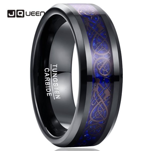 wedding rings jqueen blue dragon tungsten carbide ring men jewelry 8mm wide plating black gift for husband, Slivery;golden
wedding rings jqueen blue dragon tungsten carbide ring men jewelry 8mm wide plating black gift for husband, Slivery;golden