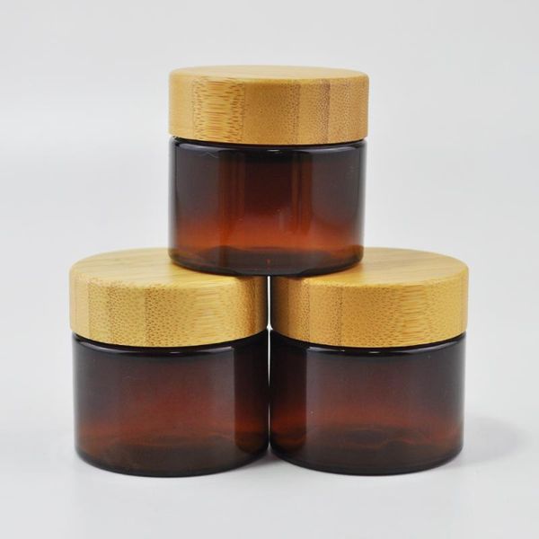 storage bottles & jars 50g amber plastic pet cosmetic cream jar with bamboo cap clear skin care natural lid
storage bottles & jars 50g amber plastic pet cosmetic cream jar with bamboo cap clear skin care natural lid