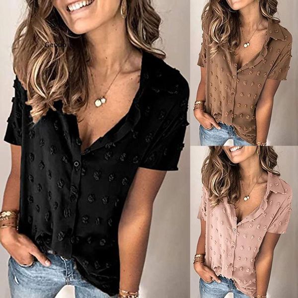 women's t-shirt lady work wear shirt women solid short sleeve chiffon t-shirts elegant lapel office summer white t shirts plus size 2x
women's t-shirt lady work wear shirt women solid short sleeve chiffon t-shirts elegant lapel office summer white t shirts plus size 2x